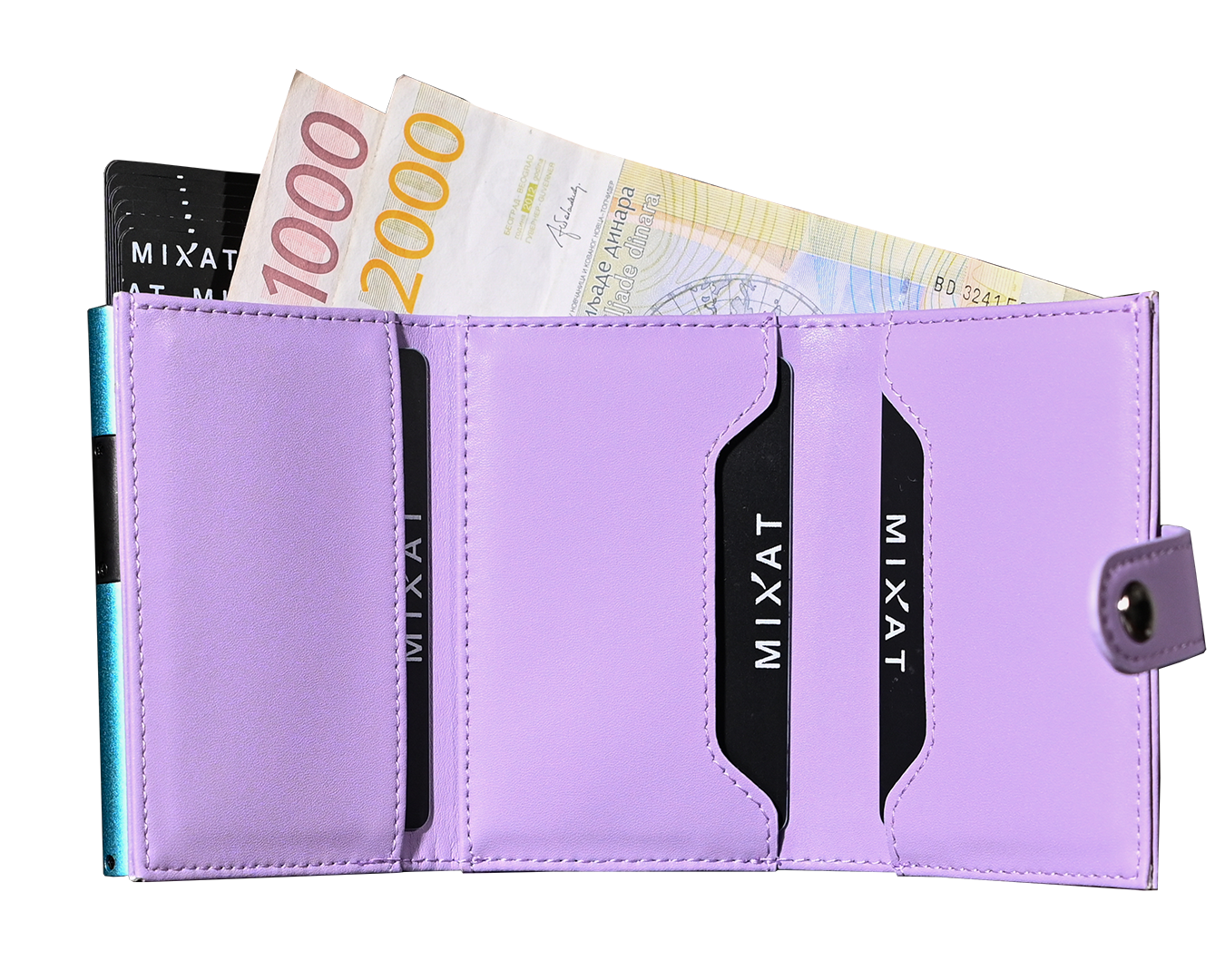 MIXAT novčanik - lila boja