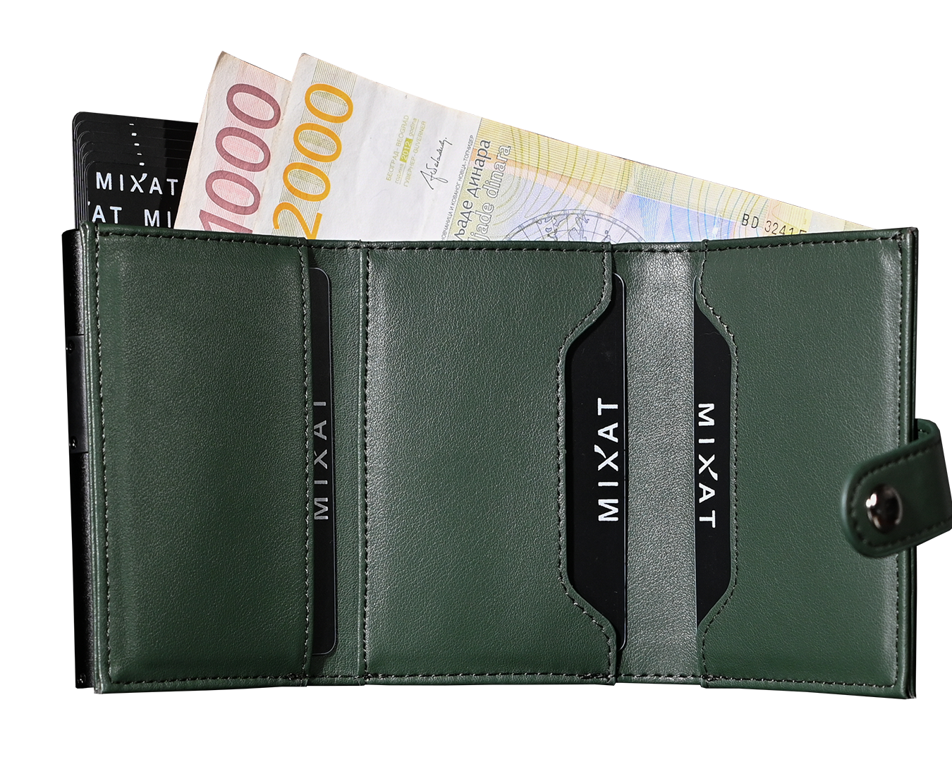MIXAT novčanik - zelena boja