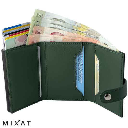 MIXAT novčanik za kartice - zelena boja